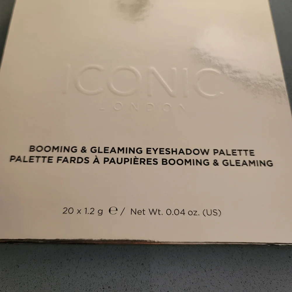 Iconic London | Booming & Gleaming Eyeshadow Palette NIB